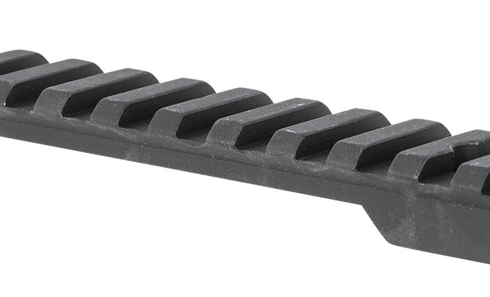 Talley PS0258725 Savage Picatinny Rail  Black Anodized Short Action 0 MOA