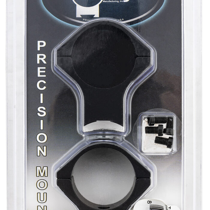 Talley 75X719 Scope Mount/Ring Combo  Black Anodized Aluminum 30mm Tube Savage (8-40) Round Receiver w/Accutrigger High Rings 0 MOA