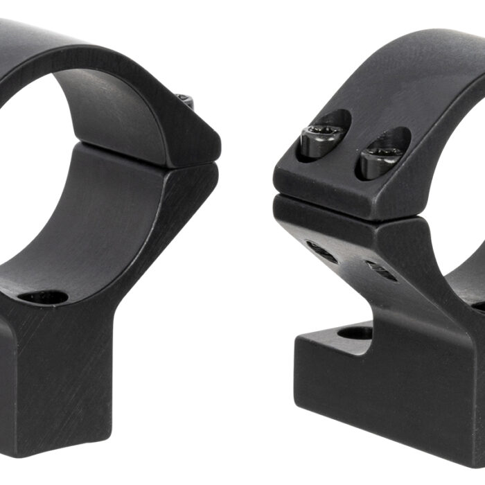 Talley 940759 Scope Mount/Ring Combo  Black Anodized Aluminum 1" Tube Tikka T1/T1X Medium Rings 0 MOA