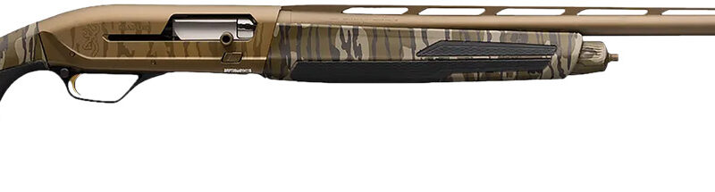Browning 011743204 Maxus II Wicked Wing 12 Gauge 3.5" 4+1 28" Barrel, Burnt Bronze Cerakote Metal Finish, Mossy Oak Bottomland Stock  with Overmolded Grip Panels