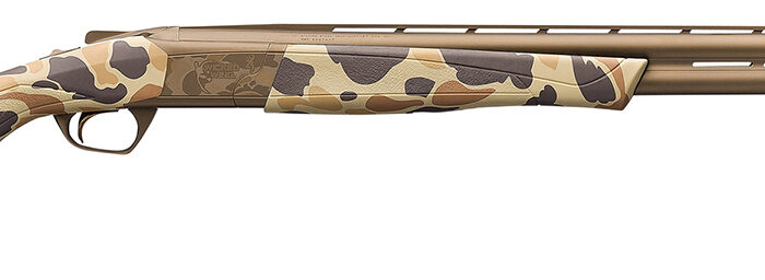 Browning 018725303 Cynergy Wicked Wing 12 Gauge with 30" Barrel, 3.5" Chamber, 2rd Capacity, Burnt Bronze Cerakote Metal Finish & Vintage Tan Camo with Adjustable Comb Stock Right Hand (Full Size)