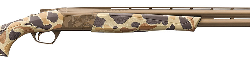 Browning 018725303 Cynergy Wicked Wing 12 Gauge with 30" Barrel, 3.5" Chamber, 2rd Capacity, Burnt Bronze Cerakote Metal Finish & Vintage Tan Camo with Adjustable Comb Stock Right Hand (Full Size)