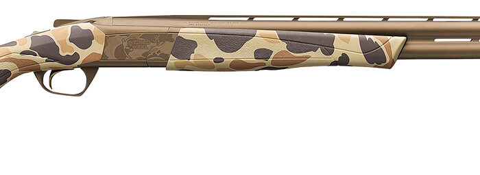 Browning 018725304 Cynergy Wicked Wing 12 Gauge with 28" Barrel, 3.5" Chamber, 2rd Capacity, Burnt Bronze Cerakote Metal Finish & Vintage Tan Camo with Adjustable Comb Stock Right Hand (Full Size)