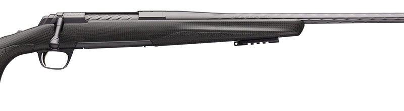 Browning 035542299 X-Bolt Pro 6.8 Western 3+1 24" Carbon Gray Elite Cerakote/ 4.49" Fluted Barrel, Carbon Gray Elite Cerakote Steel Receiver, Black/ Carbon Fiber Stock, Right Hand