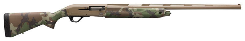 Winchester Repeating Arms 511290291 SX4 Hybrid Hunter 12 Gauge 26" 4+1 3.5" Flat Dark Earth Cerakote Rec/Barrel Woodland Camo Stock Right Hand (Full Size) Includes 3 Invector-Plus Chokes