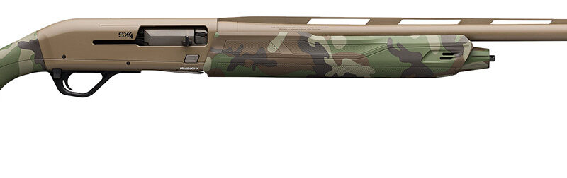 Winchester Repeating Arms 511290692 SX4 Hybrid Hunter 20 Gauge 28" 4+1 3" Flat Dark Earth Cerakote Rec/Barrel Woodland Camo Stock Right Hand (Full Size) Includes 3 Invector-Plus Chokes