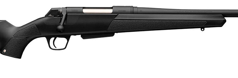 Winchester Repeating Arms 535711299 XPR SR Full Size 6.8 Western 3+1 20" Black Perma-Cote Threaded Sporter & Drilled & Tapped Steel Receiver, Matte Black Fixed Synthetic Stock