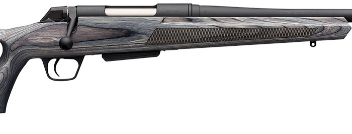 Winchester Guns 535727226 XPR Thumbhole Varmint SR 270 Win 3+1 Cap 24" TB Blued Perma-Cote Rec Matte Black Laminate Fixed Thumbhole Stock Right Hand with MOA Trigger System (Full Size) No Sights