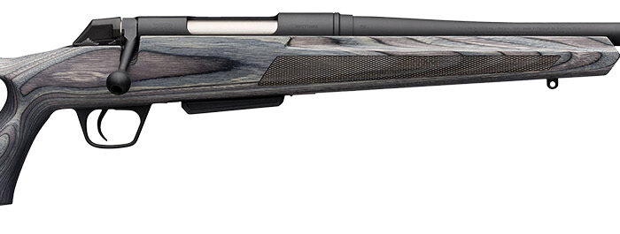 Winchester Guns 535727299 XPR Thumbhole Varmint SR 6.8 Western 3+1 Cap 24" TB Blued Perma-Cote Rec Matte Black Laminate Fixed Thumbhole Stock Right Hand with MOA Trigger System (Full Size) No Sights
