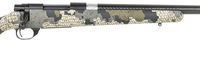 Howa HSCF65CVER M1500 HS Precision 6.5 Creedmoor 5+1 24" Threaded Carbon Fiber Barrel, Black Metal Finish, KUIU Verde 2.0 Fixed HS Precision Stock