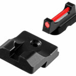 TruGlo TGTG132CZ Fiber-Optic Pro Red/Fiber Optic Front Sight-Black/Blank Optic Rear Sight CZ 75 2 135928