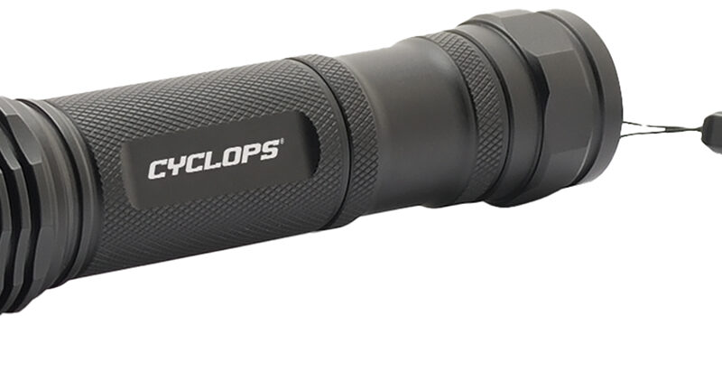 Cyclops CYCFLS700 Steropes 700  Black Anodized 400/700 Lumens  White Cree LED