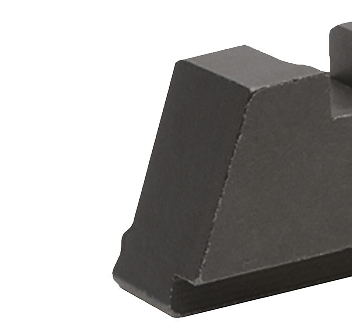 AmeriGlo GL491 Optic Compatible Sight Set for Glock  3XL Tall Green Tritium White Outline Front Sight-Black Rear Sight