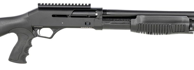 SDS Imports DSF12 Duo-Sys Force  12 Gauge Pump/Semi-Auto Hybrid 3" 5+1 19" Barrel, Black Steel Receiver, Synthetic Fixed Stock w/Pistol Grip Includes 3 Chokes
