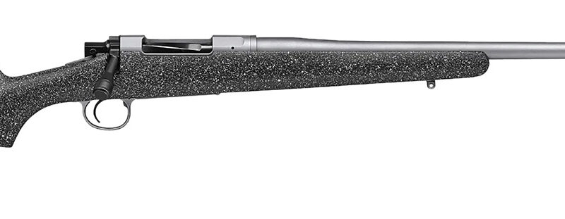 Nosler 40121 M21  6.5 Creedmoor 4+1 22" Barrel, Stainless Steel Nitride Metal Finish, Gray Speckled Black All-Weather Epoxy Stock