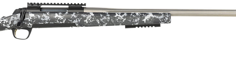 Browning 035451227 X-Bolt Target 7mm Rem Mag 3+1 26" Satin Gray/ 4.49" Fluted Barrel, Matte Blued Steel Receiver, Urban Carbon Ambush Camo/ Fixed McMillan A3-5 w/Adjustable Comb Stock, Right Hand