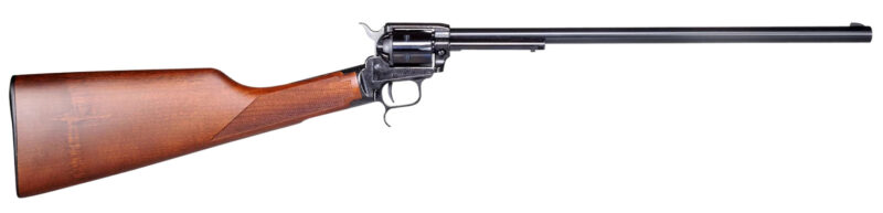 Heritage Mfg BR226B16 Rough Rider Rancher Full Size 22 LR 6rd 16.12" Black Steel Barrel Black Oxide Aluminum Alloy Frame Black Oxide Steel Receiver Walnut Fixed Stock Right Hand