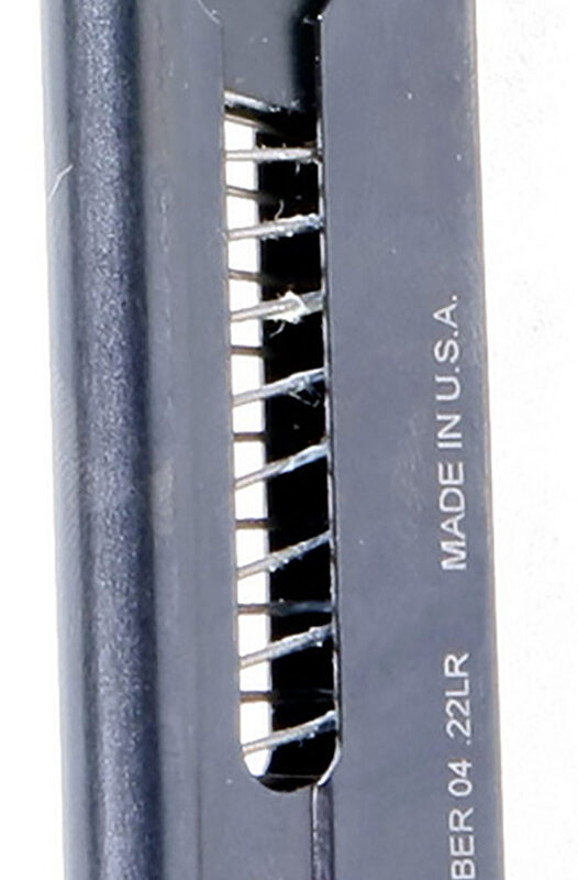 ProMag BER04 Standard  7rd 22 LR Fits Beretta 21A Bobcat Black Steel