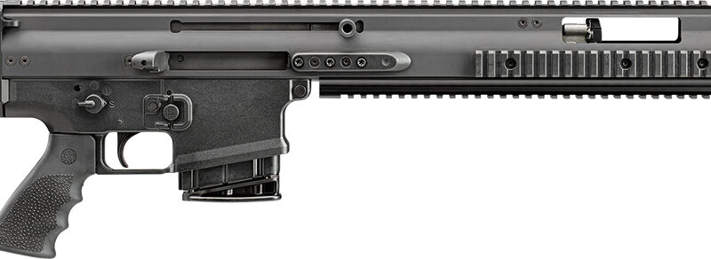 FN 381005442 SCAR 20s NRCH 7.62x51mm NATO 10+1 20" Black Steel Barrel, Black Anodized Picatinny Rail Aluminum Receiver, Black Synthetic Adjustable Stock, Black Hogue Rubber Grip