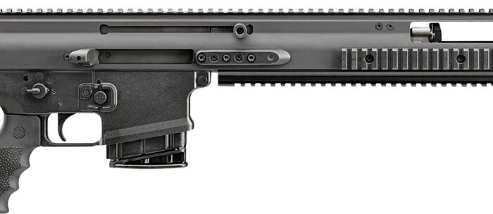 FN 381005422 SCAR 20s NRCH 6.5 Creedmoor 10+1 20" Black Steel Barrel, Black Anodized Picatinny Rail Aluminum Receiver, Black Synthetic Adjustable Stock, Black Hogue Rubber Grip