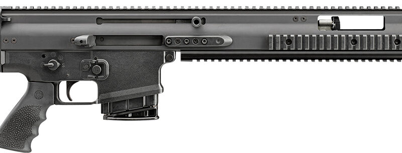 FN 381005422 SCAR 20s NRCH 6.5 Creedmoor 10+1 20" Black Steel Barrel, Black Anodized Picatinny Rail Aluminum Receiver, Black Synthetic Adjustable Stock, Black Hogue Rubber Grip