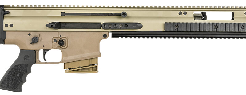 FN 381005432 SCAR 20s NRCH 6.5 Creedmoor 10+1 20" Black Steel Barrel, Flat Dark Earth Anodized Picatinny Rail Aluminum Receiver, Flat Dark Earth Synthetic Adjustable Stock, Black Hogue Rubber Grip
