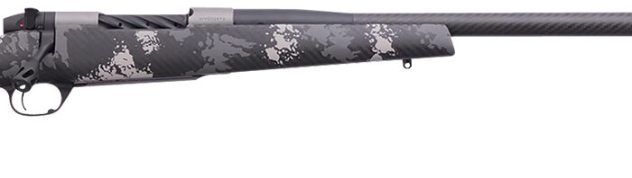Weatherby MCT20N65RWR6B Mark V Backcountry 2.0 Ti 6.5 Wthby RPM 4+1 24" Carbon Fiber Wrapped Barrel, Graphite Black Cerakote Metal Finish, Black with Gray/White Sponge Accents Peak 44 Blacktooth Stock