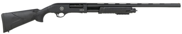 Silver Eagle Arms SMSYN1224 MAG 35  12 Gauge Pump 3.50" 4+1 24" Black Vent Rib Barrel, Black Steel Receiver, Fixed Black Synthetic Stock, Right Hand
