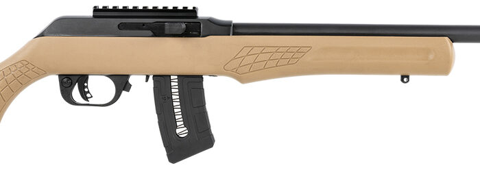 Rossi RS22W2111TAN RS22  22 WMR 10+1 21" Matte Black Barrel, Matte Black Alloy Steel Frame, Tan Fixed Monte Carlo Stock Right Hand