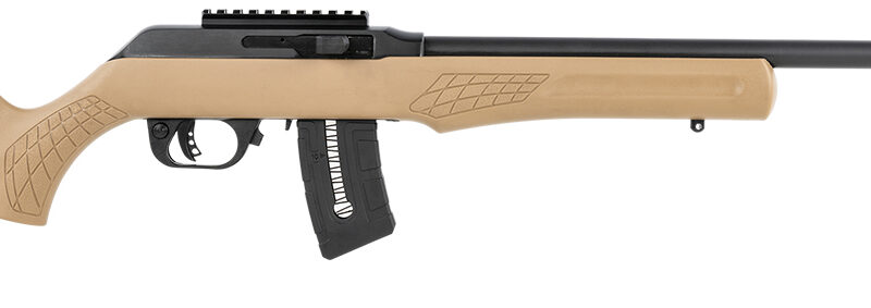 Rossi RS22W2111TAN RS22  22 WMR 10+1 21" Matte Black Barrel, Matte Black Alloy Steel Frame, Tan Fixed Monte Carlo Stock Right Hand