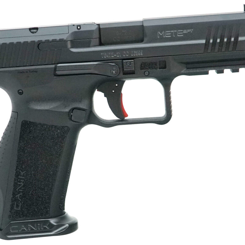 Canik HG6595N Mete SFT Full Size Frame 9mm Luger 20+1/18+1, 4.46" Black Match Grade Barrel, Black Nitride Optic Ready/Serrated Steel Slide, Polymer Frame w/Picatinny Rail, Ambidextrous