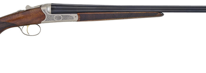 TriStar 38116 Bristol SxS 16 Gauge 28" 2rd 3" Silver Engraved with 24K Gold Inlay Rec Oiled Turkish Walnut Stock Right Hand (Full Size) Includes 5 MobilChoke