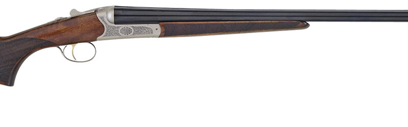 TriStar 38116 Bristol SxS 16 Gauge 28" 2rd 3" Silver Engraved with 24K Gold Inlay Rec Oiled Turkish Walnut Stock Right Hand (Full Size) Includes 5 MobilChoke