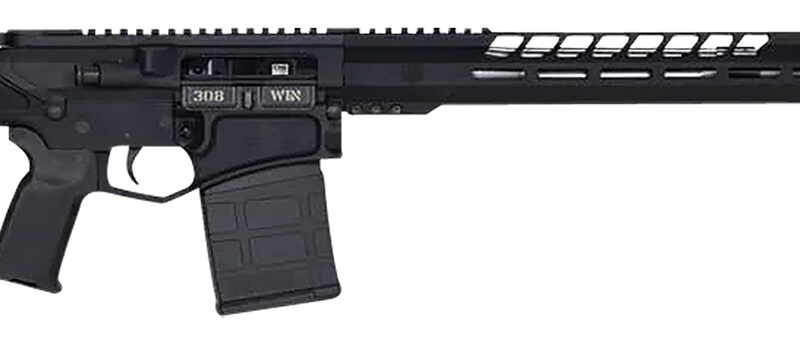 Diamondback DB1032C001 DB10  308 Win 18" 20+1 Black Adjustable Magpul CTR Stock Black Magpul MOE K2 Grip with Black Gold Lower 15" M-Lok