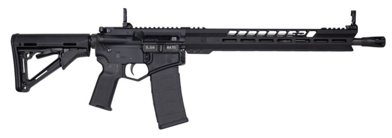 Diamondback DB1836K001 DB15  5.56x45mm NATO 16" 30+1 Black Adjustable Magpul CTR Stock Black Magpul MOE K2 Grip with Black Gold Lower