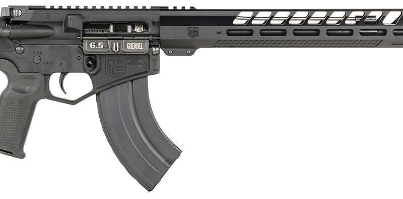 Diamondback DB1732N001 DB15  6.5 Grendel 18" 5+1,28+1 Black Adjustable Magpul CTR Stock Black Magpul MOE K2 Grip with Black Gold Lower 15" M-Lok
