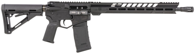 Diamondback DB1731B001 DB15  300 Blackout 30+1 16" Nitride Treated Heavy Barrel w/DBSB-IV Flash Hider, A3 Flattop Upper/Diamondback Black Gold Lower, 15" M-LOK Handguard, Magpul CTR Stock & K2 Grip