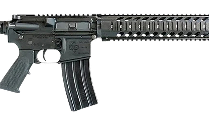 Diamondback DB1717K002 DB15  5.56x45mm NATO 16" 30+1 Black 6 Position Stock Black A2 Grip Right Hand 10" Free-Float Quad Rail