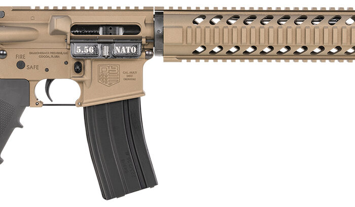 Diamondback DB1717K042 DB15 Version 2 5.56x45mm NATO 16" 30+1 Burnt Bronze Cerakote Black 6 Position Stock Black Polymer Grip Right Hand