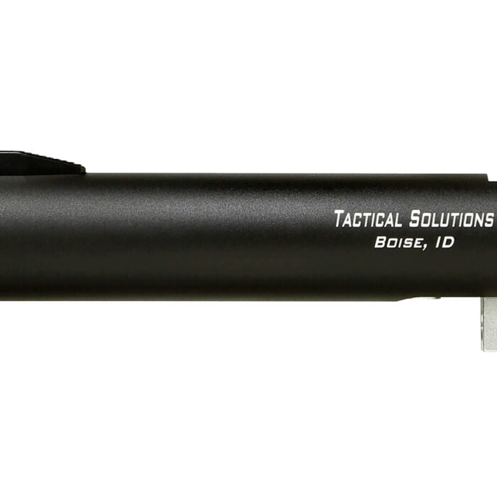 Tactical Solutions TL55TEMBNF Trail-Lite Barrel 22 LR 5.50" Black Matte Finish 6061-T6 Aluminum Material with Threading & Fiber Optic Front Sight for Browning Buck Mark