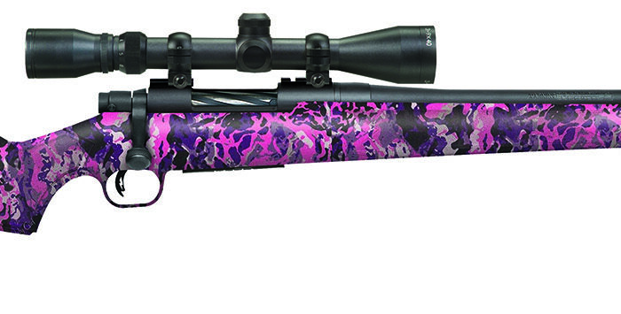 Mossberg 28143 Patriot Super Bantam 6.5 Creedmoor 5+1 20" Matte Blued Fluted Barrel Matte Blued Steel Muddy Girl Wild Right Hand