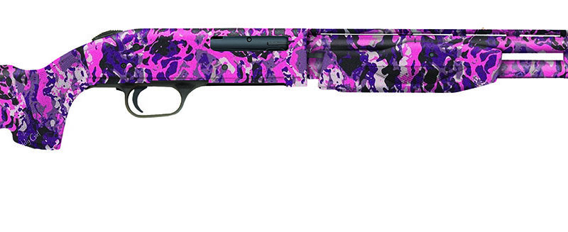 Mossberg 50364 510 Super Bantam Mini 410 Gauge Pump 3" 2+1 Overall Muddy Girl Wild 18.50" Vent Rib Barrel, Steel Receiver & Adj LOP Synthetic Stock, Right Hand, Modified Choke
