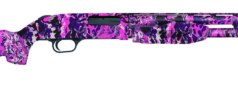 Mossberg 50499 510 Super Bantam Mini 20 Gauge Pump 3" 3+1 Overall Muddy Girl Wild 18.50" Vent Rib Barrel, Steel Receiver & Adj LOP Synthetic Stock, Right Hand, Modified Choke
