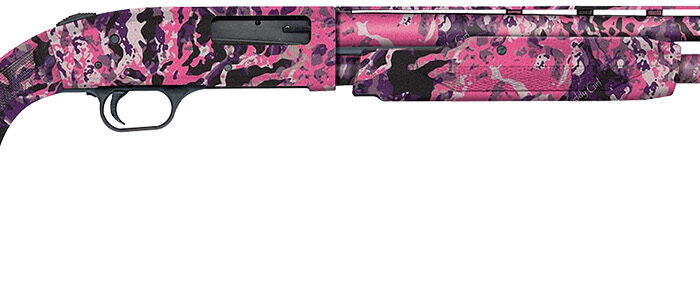 Mossberg 54161 500 Super Bantam Youth 20 Gauge Pump 3" 5+1 Overall Muddy Girl Wild 22" Vent Rib Barrel, Steel Receiver & Adj LOP Synthetic Stock, Right Hand
