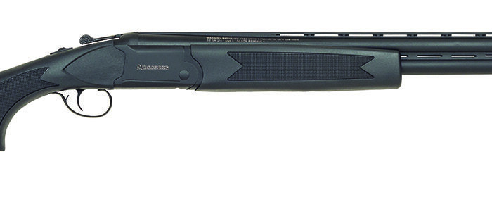 Mossberg 75470 Silver Reserve Eventide Full Size 12 Gauge Break Open 3" 2rd 28" Matte Blued Over/Under Vent Rib Barrel, Matte Blue w/Logo Steel Receiver, Black Synthetic Stock