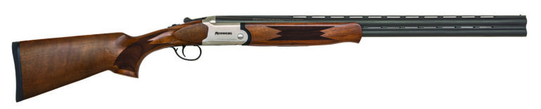 Mossberg 75477 Silver Reserve Bantam Youth 20 Gauge Break Open 3" 2rd 26" Matte Blued Over/Under Vent Rib Barrel, Satin Silver Stainless Steel Engraved Receiver, Fixed Black Walnut Stock, Right Hand