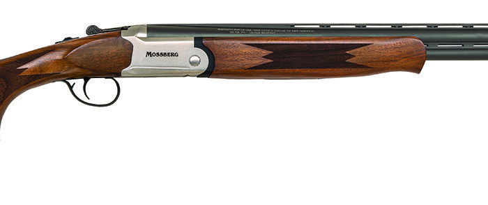 Mossberg 75478 Silver Reserve  Full Size 28 Gauge Break Open 2.75" 2rd 26" Matte Blued Over/Under Vent Rib Barrel, Satin Silver Stainless Steel Engraved Receiver, Fixed Black Walnut Stock, Right Hand