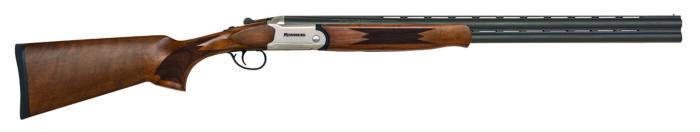 Mossberg 75479 Silver Reserve  Full Size 410 Bore Break Open 3" 2rd 26" Matte Blued Vent Rib Barrel, Satin Silver Engraved Stainless Steel Receiver, Fixed Black Walnut Stock, Right Hand
