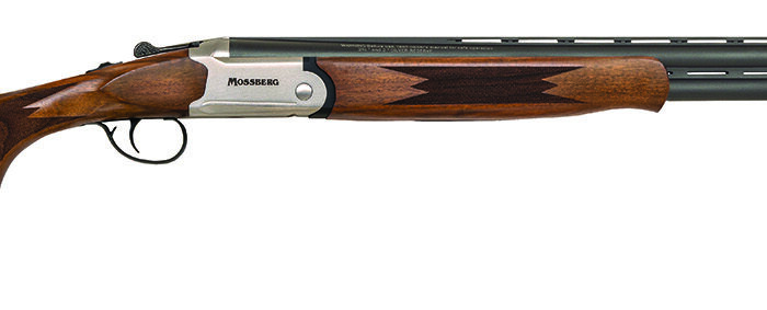 Mossberg 75479 Silver Reserve  Full Size 410 Bore Break Open 3" 2rd 26" Matte Blued Vent Rib Barrel, Satin Silver Engraved Stainless Steel Receiver, Fixed Black Walnut Stock, Right Hand
