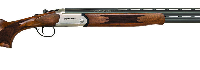 Mossberg 75479 Silver Reserve  Full Size 410 Bore Break Open 3" 2rd 26" Matte Blued Vent Rib Barrel, Satin Silver Engraved Stainless Steel Receiver, Fixed Black Walnut Stock, Right Hand